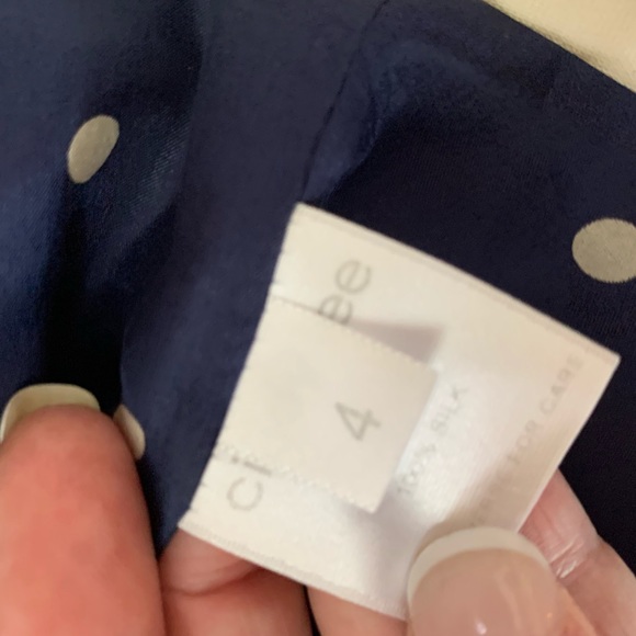 Cindy Lee Silk Cropped Dressy Shrug Jacket Sz 4 - Picture 7 of 7